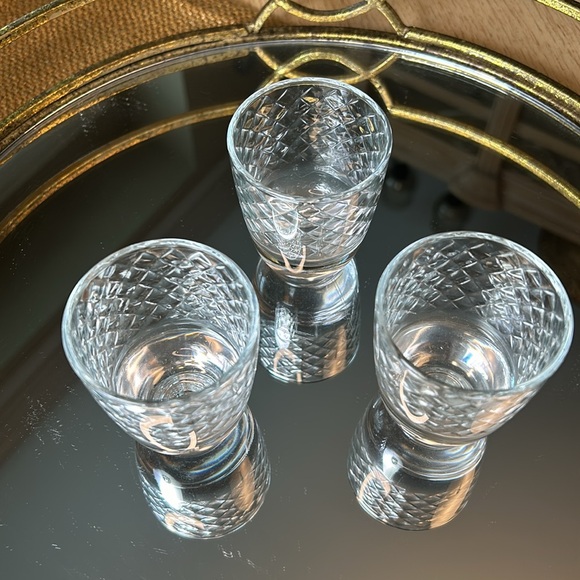 Diamond Pattern Shot Glass (3) - Picture 2 of 5